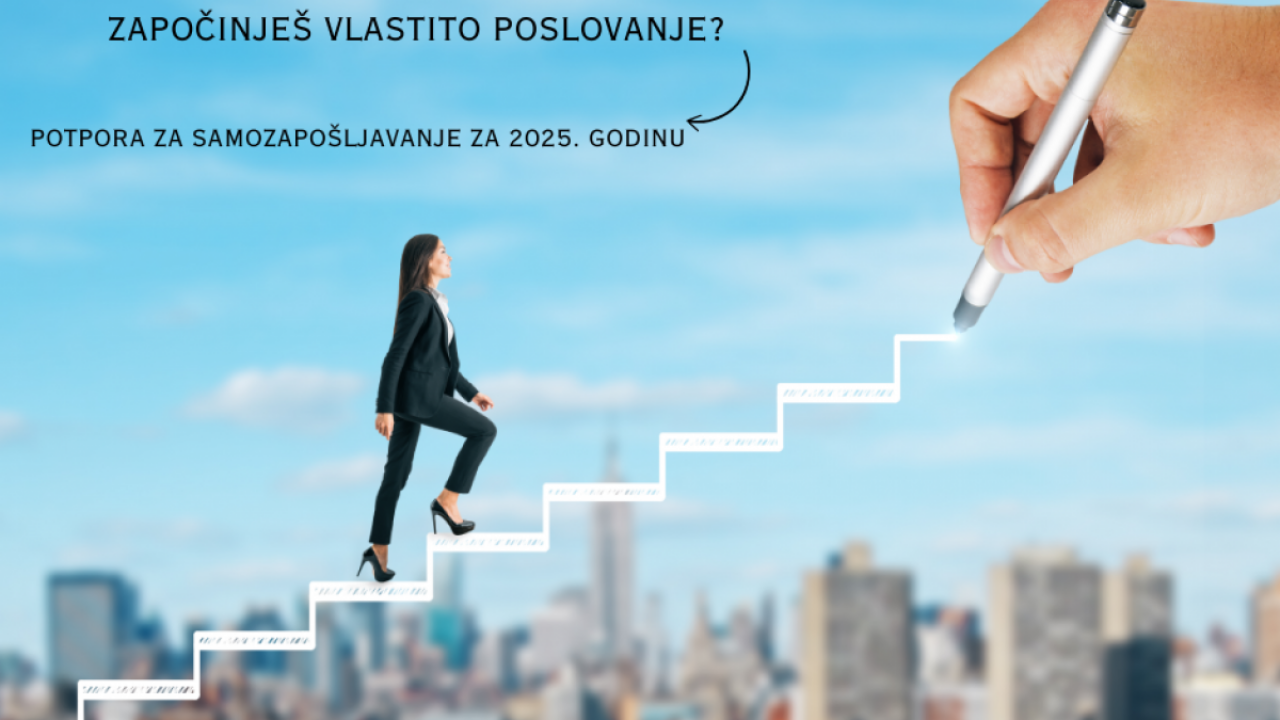 Predstavljena potpora za samozapošljavanje za 2025. godinu